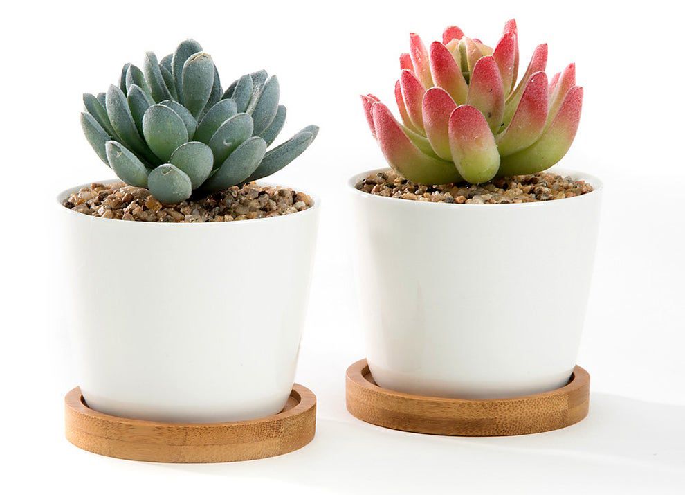 Ceramic Plant Pot Set